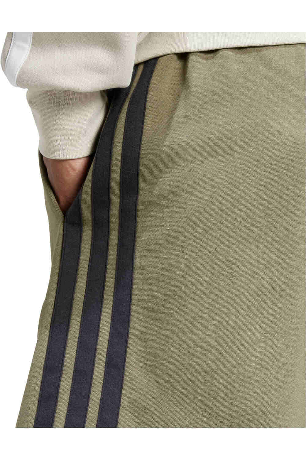 adidas bermudas hombre 3 STRIPES VERDE 04
