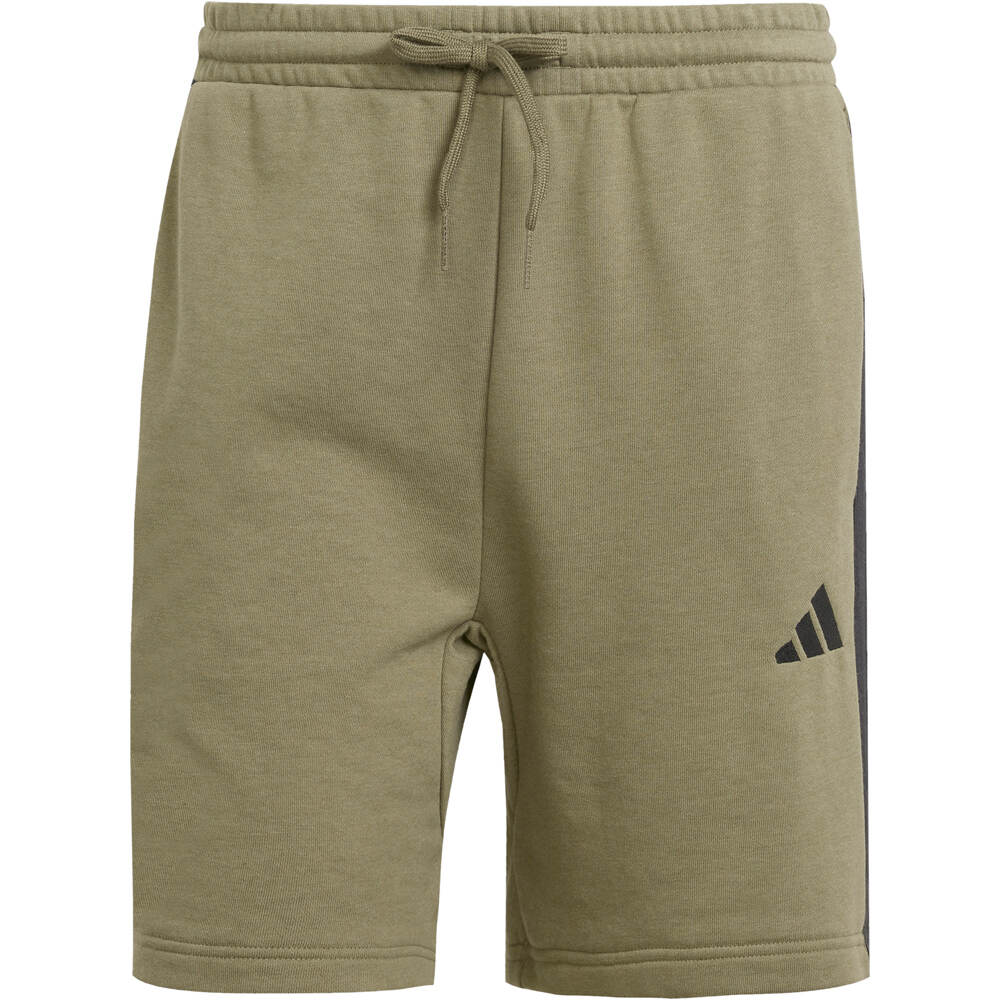 adidas bermudas hombre 3 STRIPES VERDE 05