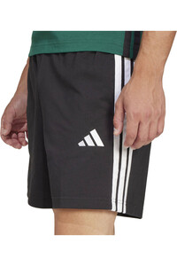 adidas bermudas hombre ESSENTIALS 3 STRIPES NEGRO 03