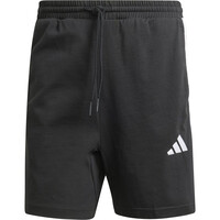 adidas bermudas hombre ESSENTIALS 3 STRIPES NEGRO 05