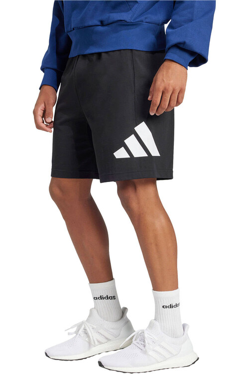 adidas bermudas hombre ESSENTIALS BIG LOGO NEGRO
