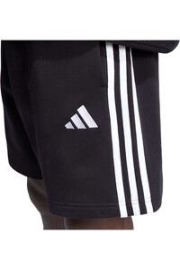 adidas bermudas hombre M 3S FT SHO 7 NEGRO vista detalle