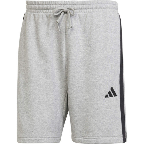 adidas bermudas hombre SPORTSWEAR 3 STRIPES GRIS