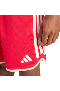 adidas bermudas hombre STADIUM MESH ROSA vista detalle