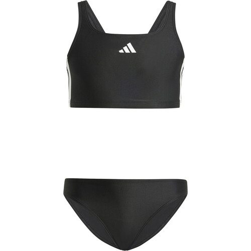 adidas bikini natación niña 3-STRIPES V-BACK NEGRO