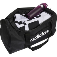 adidas bolsas deporte LINEAR DUFFEL M NEGRO 03