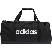 adidas bolsas deporte LINEAR DUFFEL M NEGRO vista frontal
