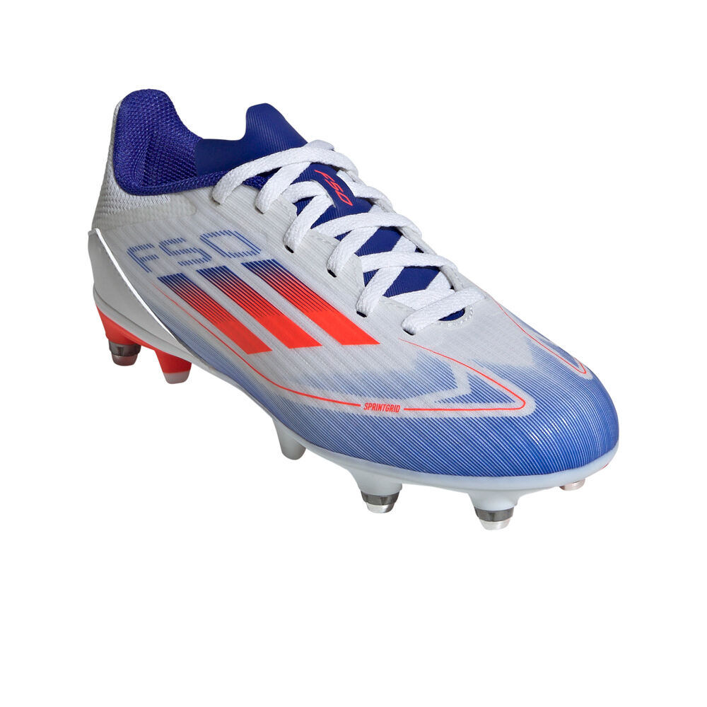 adidas Bota T. Recambiable Inf F50 LEAGUE SG BLANCO lateral interior