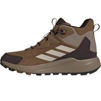 adidas bota trekking hombre TERREX ANYLANDER LEATHER MID MARRON puntera