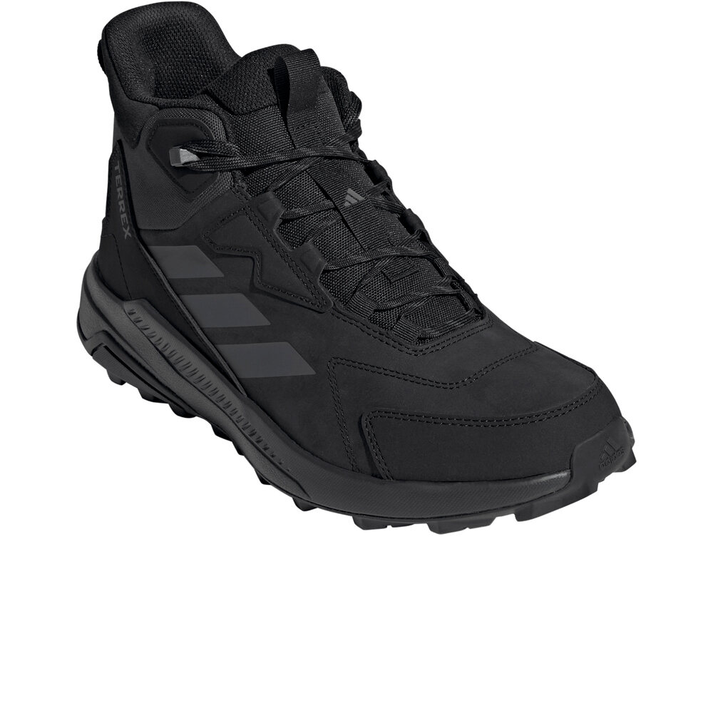 adidas bota trekking hombre TERREX ANYLANDER LEATHER MID NEGRO lateral interior