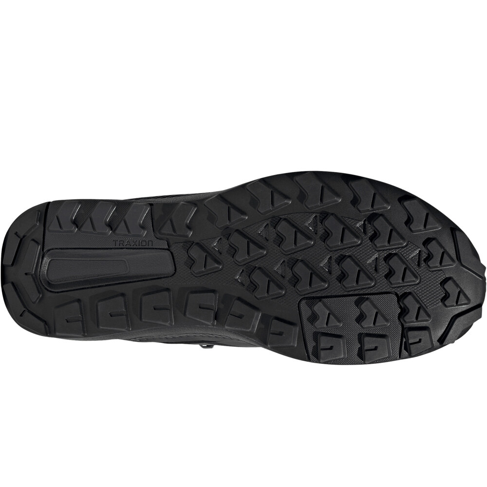 adidas bota trekking hombre TERREX ANYLANDER LEATHER MID NEGRO vista superior
