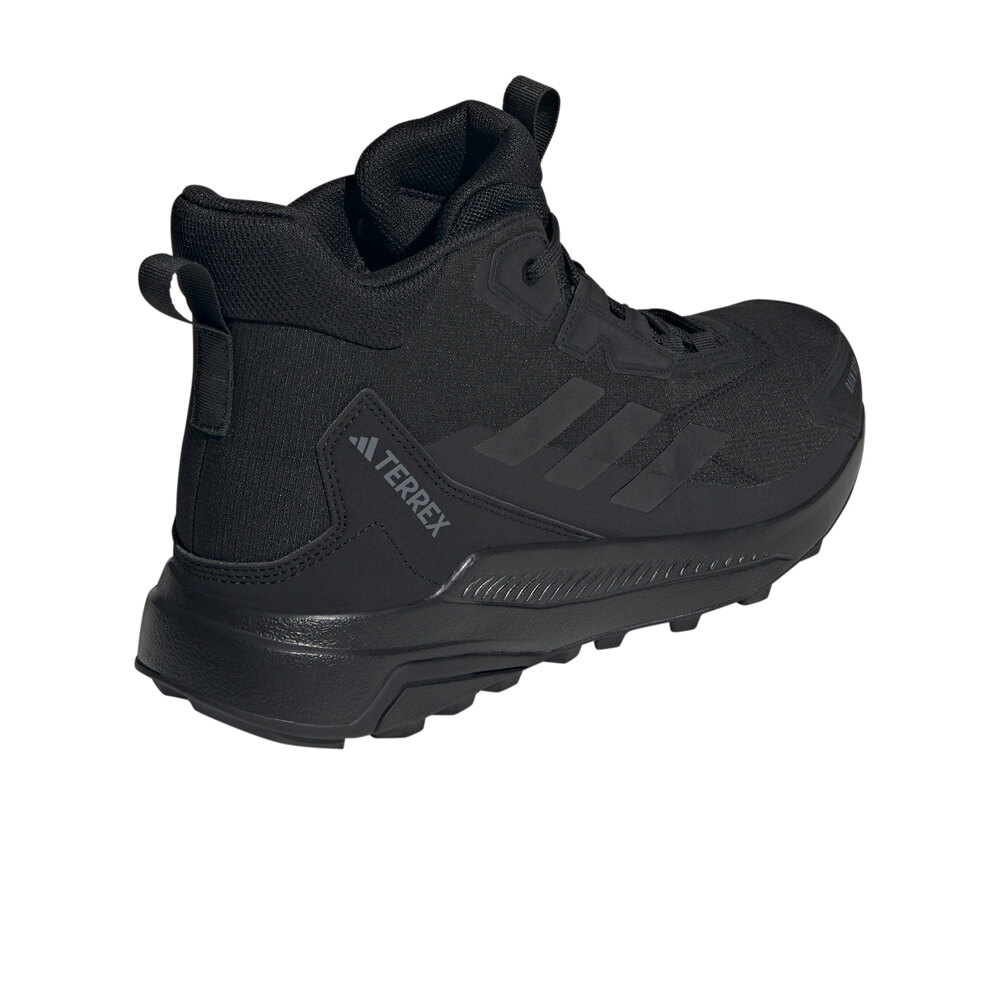 adidas bota trekking hombre TERREX ANYLANDER MID R.RDY NEGRO vista trasera