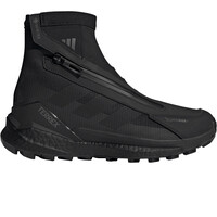adidas bota trekking hombre TERREX FREE HIKER 2 GORE-TEX CLIMAWARM + NEGRO lateral exterior