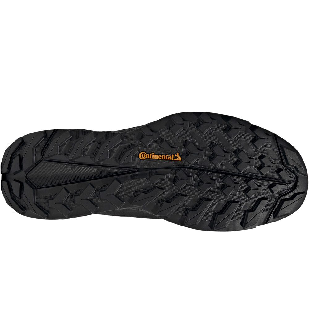 adidas bota trekking hombre TERREX FREE HIKER 2 GORE-TEX CLIMAWARM + NEGRO vista superior