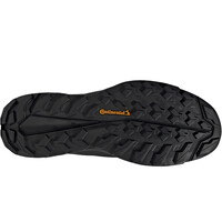 adidas bota trekking hombre TERREX FREE HIKER 2 GORE-TEX CLIMAWARM + NEGRO vista superior