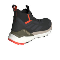 adidas bota trekking hombre TERREX FREE HIKER 2 GORE-TEX NEGRO vista trasera