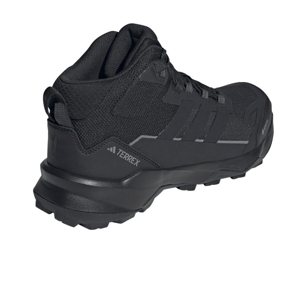 adidas bota trekking hombre TERREX SKYCHASER AX5 GORE-TEX NEGRO vista trasera