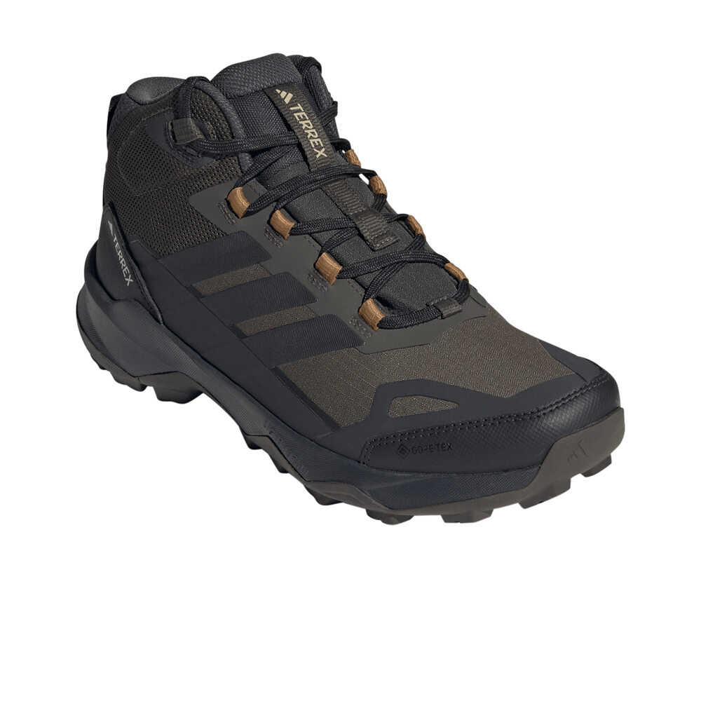 adidas bota trekking hombre TERREX SKYCHASER AX5 MID GORE-TEX MARRON lateral interior