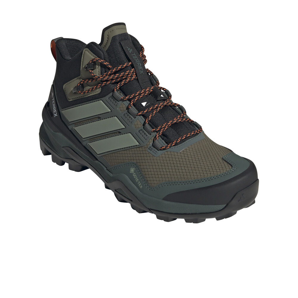 adidas bota trekking hombre TERREX SKYCHASER MID GORE-TEX MARRON lateral interior