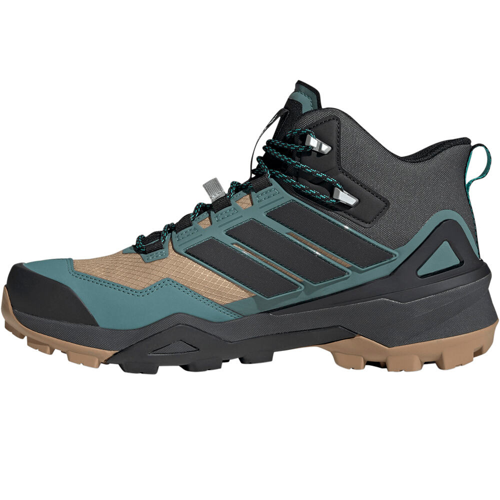 adidas bota trekking hombre TERREX SKYCHASER MID GORE-TEX MARRON puntera
