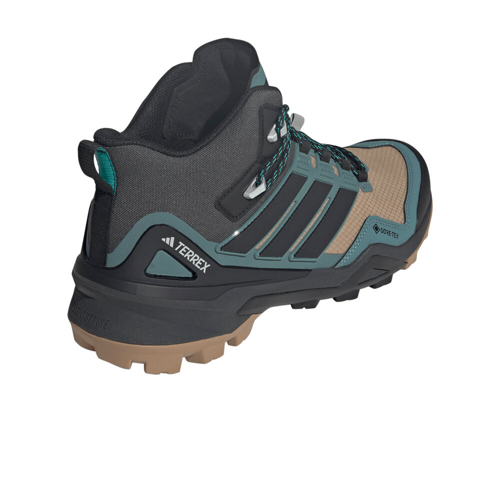 adidas bota trekking hombre TERREX SKYCHASER MID GORE-TEX MARRON vista trasera