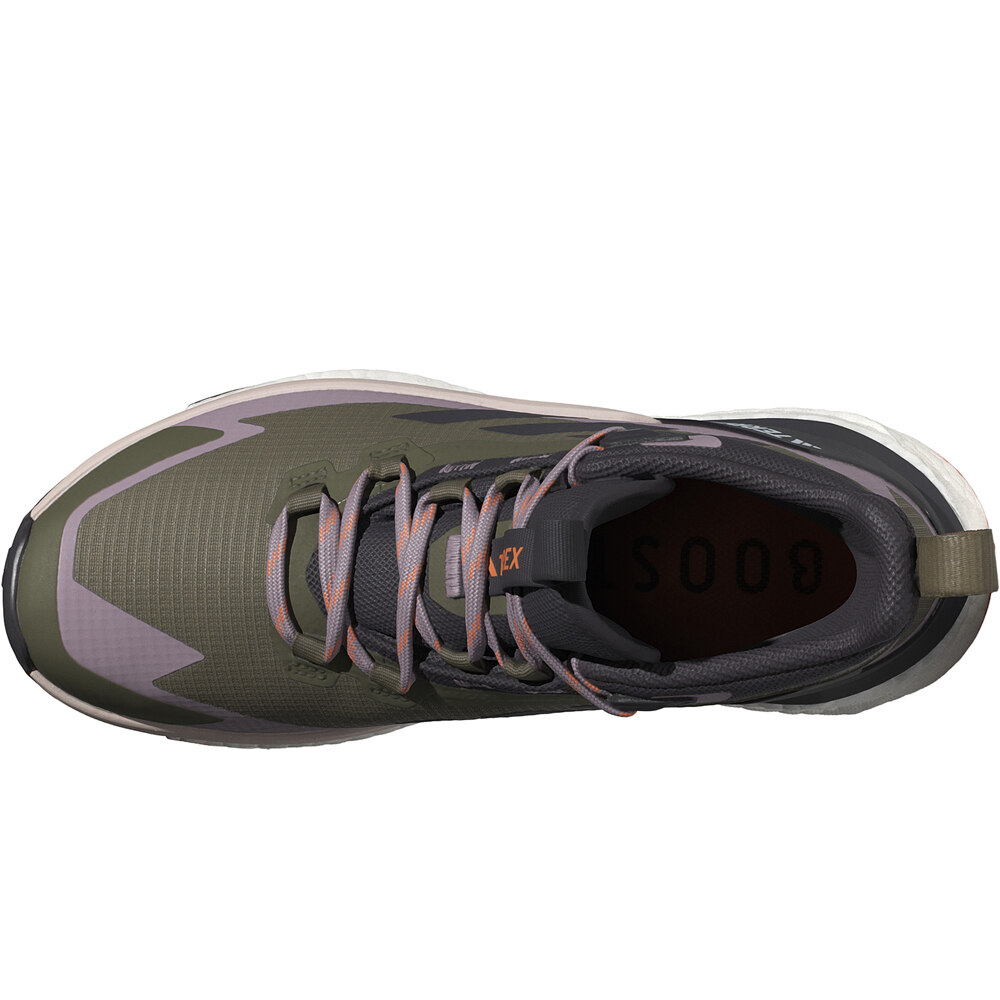 adidas bota trekking mujer TERREX FREE HIKER 2 GORE-TEX GRIS 05