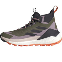 adidas bota trekking mujer TERREX FREE HIKER 2 GORE-TEX GRIS puntera