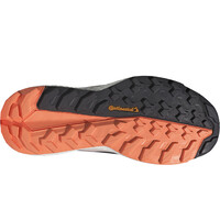 adidas bota trekking mujer TERREX FREE HIKER 2 GORE-TEX GRIS vista superior