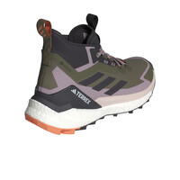 adidas bota trekking mujer TERREX FREE HIKER 2 GORE-TEX GRIS vista trasera