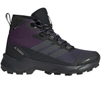 adidas bota trekking mujer TERREX SKYCHASER AX5 MID GORE-TEX CLIMA MORADO lateral exterior