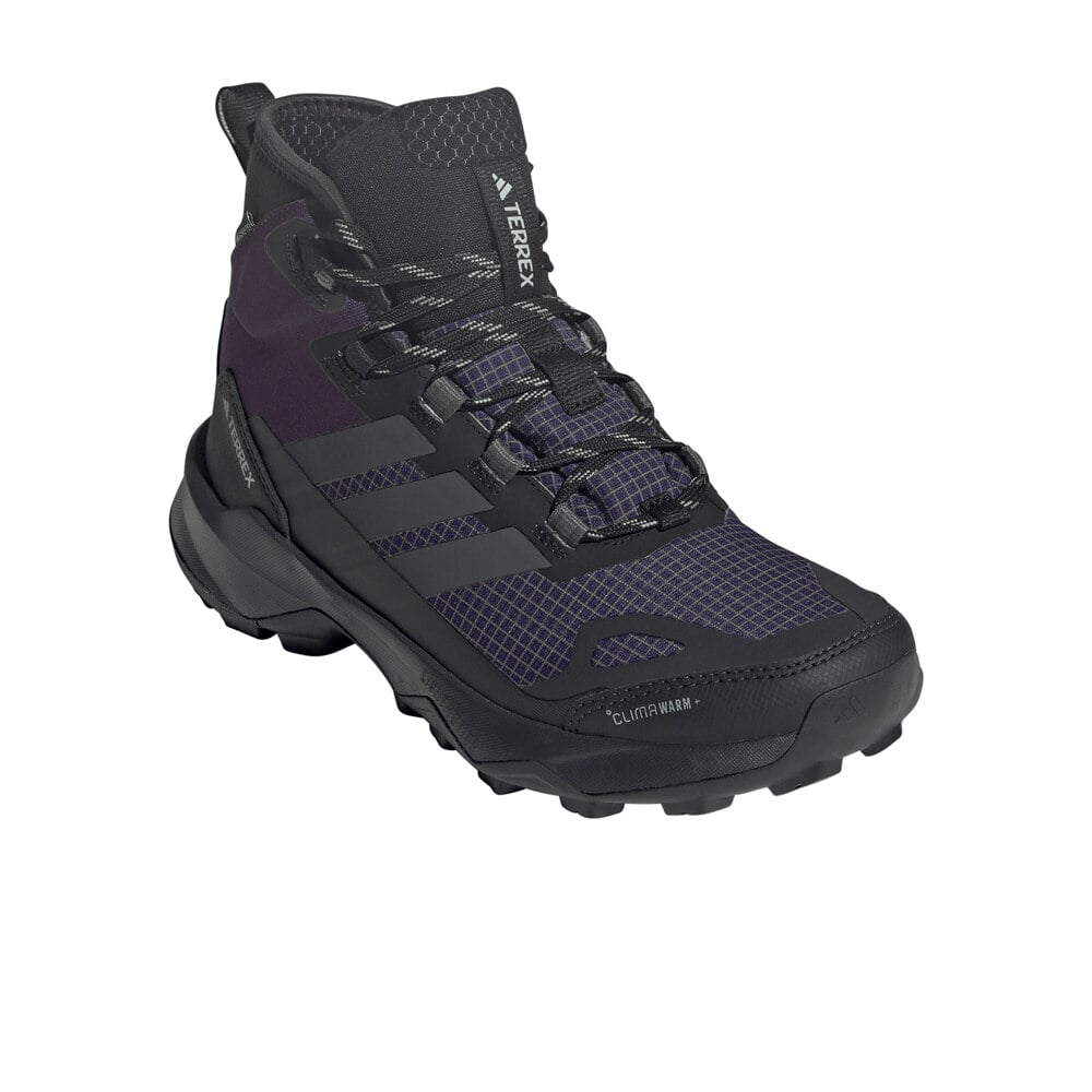 adidas bota trekking mujer TERREX SKYCHASER AX5 MID GORE-TEX CLIMA MORADO lateral interior