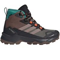 adidas bota trekking mujer TERREX SKYCHASER AX5 MID GORE-TEX CLIMAWARM+ MARRON lateral exterior