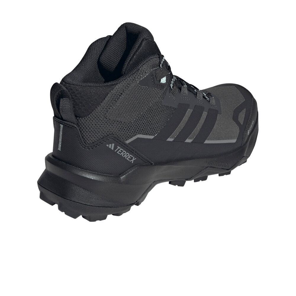adidas bota trekking mujer TERREX SKYCHASER AX5 MID GORE-TEX MARRON vista trasera