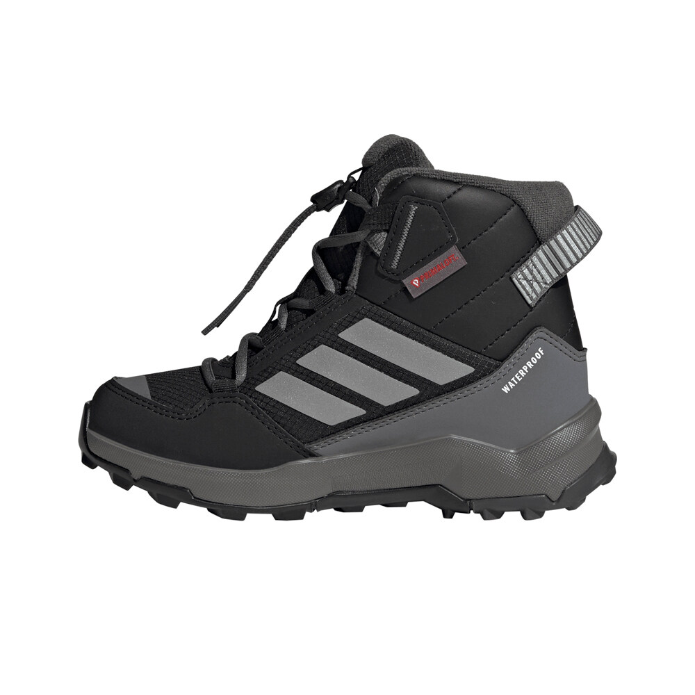 adidas bota trekking niño TERREX AX4R MID CLIMAWARM+ NEGRO puntera