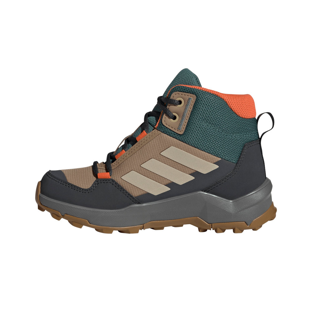 adidas bota trekking niño TERREX AX4R RAIN.RDY MID MARRON puntera
