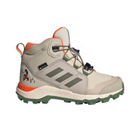 adidas bota trekking niño TERREX MID GORE-TEX DISNEY MARRON lateral exterior