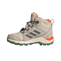 adidas bota trekking niño TERREX MID GORE-TEX DISNEY MARRON puntera