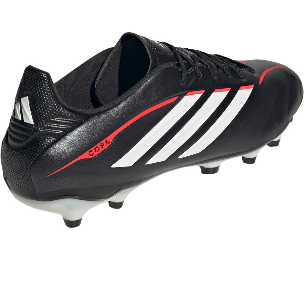 adidas botas de futbol cesped artificial COPA PURE IV LEAGUE FG NEGRO vista trasera
