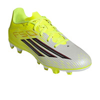 adidas botas de futbol cesped artificial F50 CLUB FG AMARILLO lateral interior