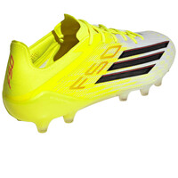 adidas botas de futbol cesped artificial F50 ELITE AG AMARILLO vista trasera