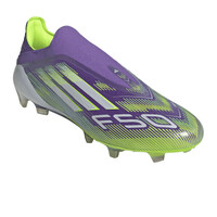 adidas botas de futbol cesped artificial F50 ELITE LACELESS FIRM GROUND MORADO lateral interior