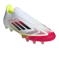 adidas botas de futbol cesped artificial F50 ELITE LL AG BLANCO lateral interior