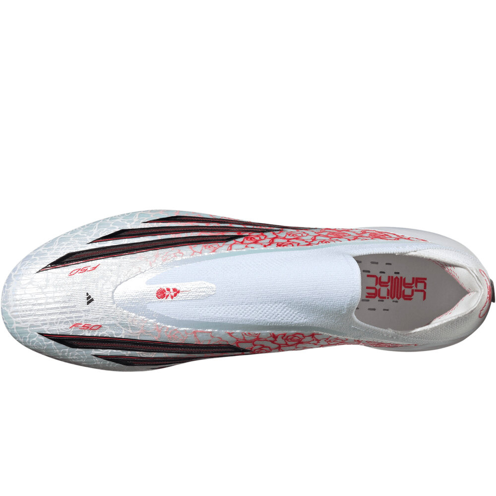 adidas botas de futbol cesped artificial F50 ELITE LL LAMINE FG BLANCO 05