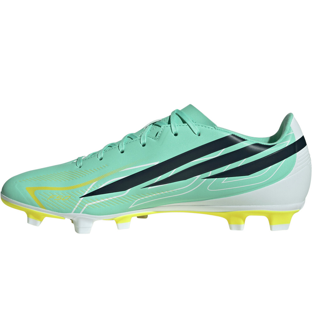 adidas botas de futbol cesped artificial F50 HYPERFAST CLUB NARANJA puntera