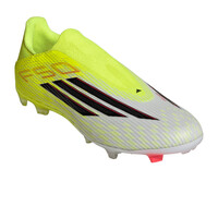 adidas botas de futbol cesped artificial F50 LEAGUE LL FG AMARILLO lateral interior