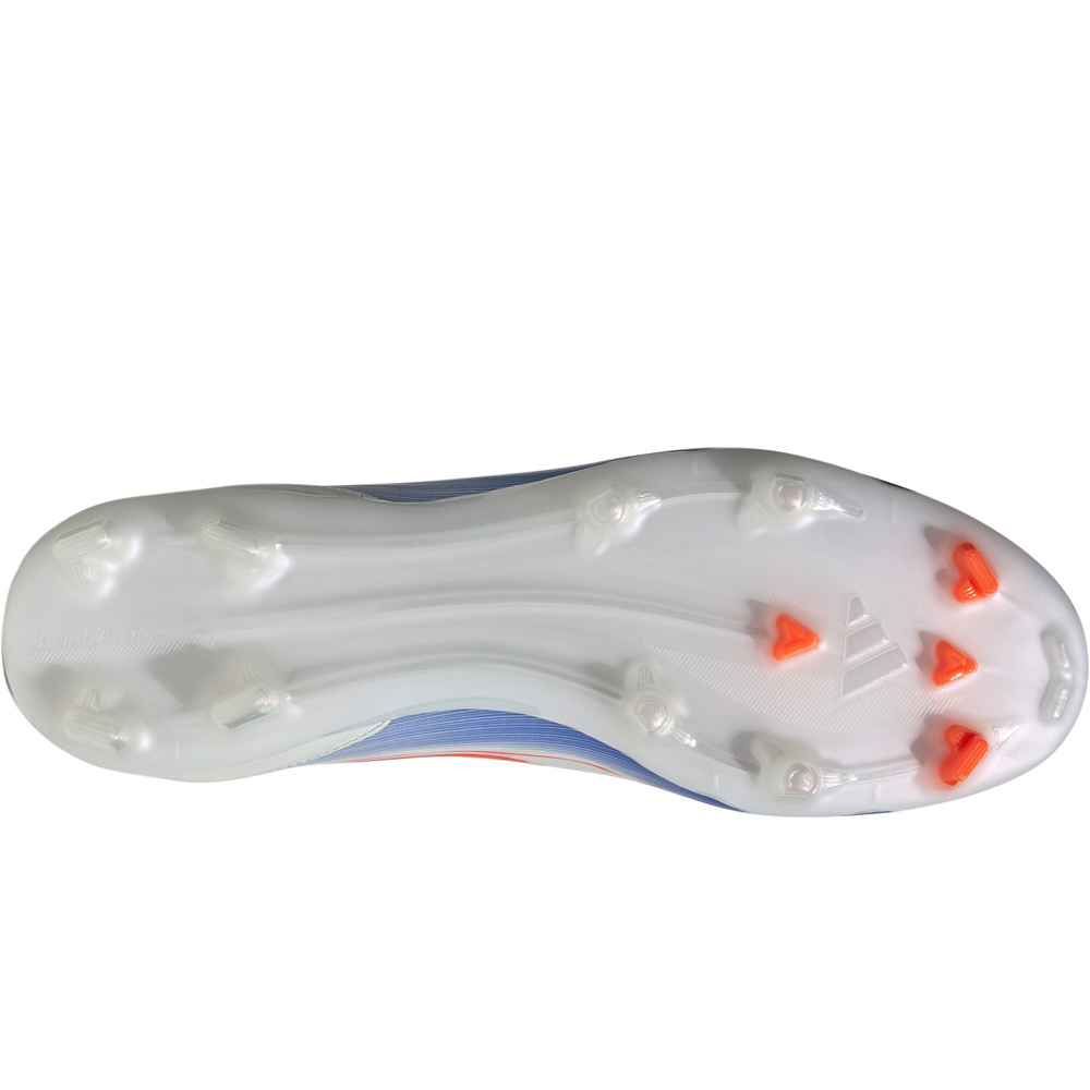 adidas botas de futbol cesped artificial F50 LEAGUE LL FG/MG BLANCO vista superior