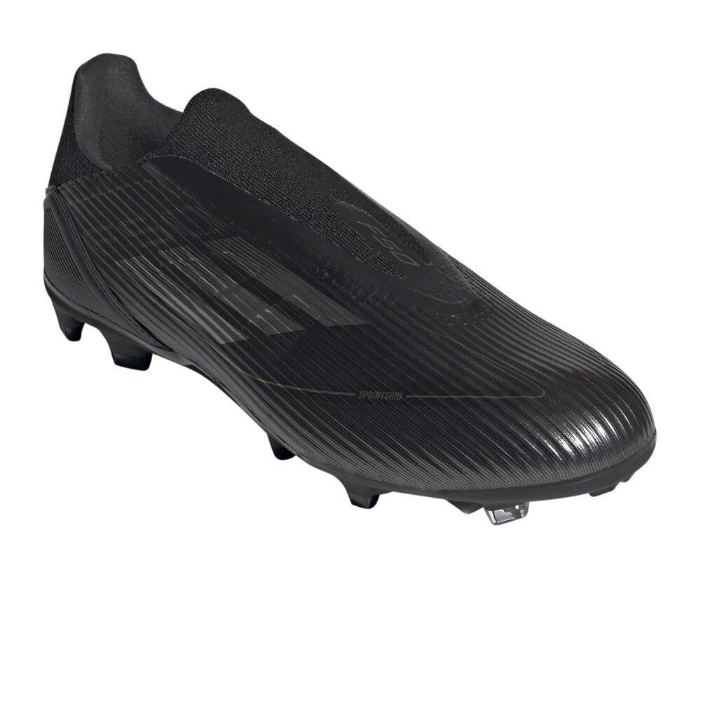 adidas botas de futbol cesped artificial F50 LEAGUE LL FG/MG NEGRO lateral interior