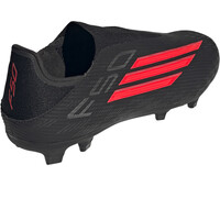 adidas botas de futbol cesped artificial F50 LEAGUE LL FG/MG NEGRO vista trasera