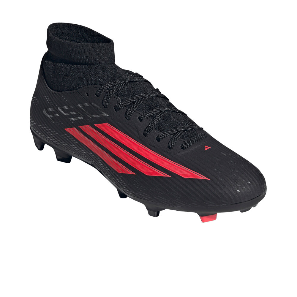 adidas botas de futbol cesped artificial F50 LEAGUE MID FG/MG NEGRO lateral interior