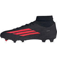 adidas botas de futbol cesped artificial F50 LEAGUE MID FG/MG NEGRO puntera